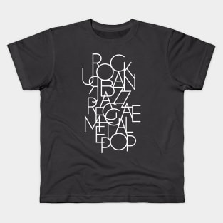 Music Genre Kids T-Shirt